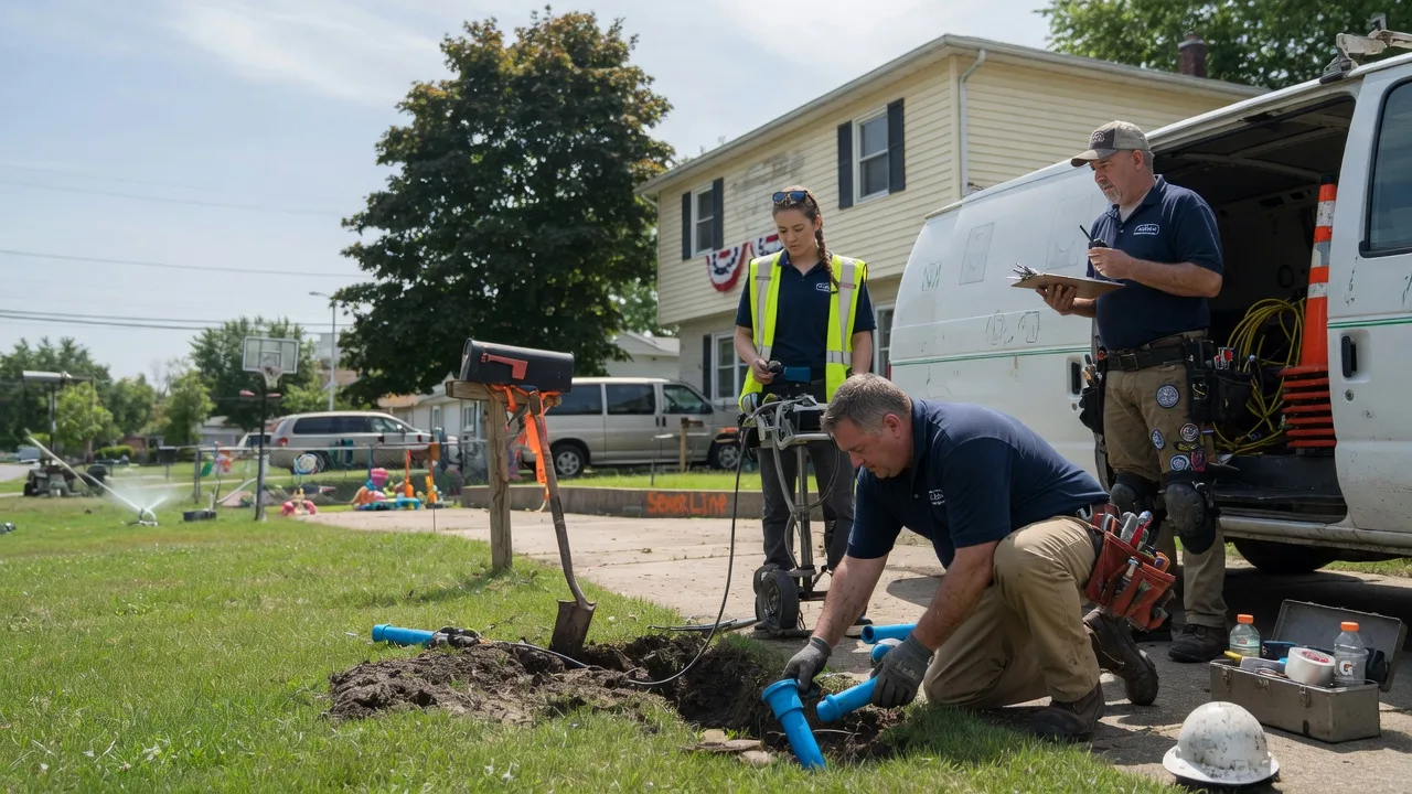 Slab Leak Repair in Russellville, OH near me